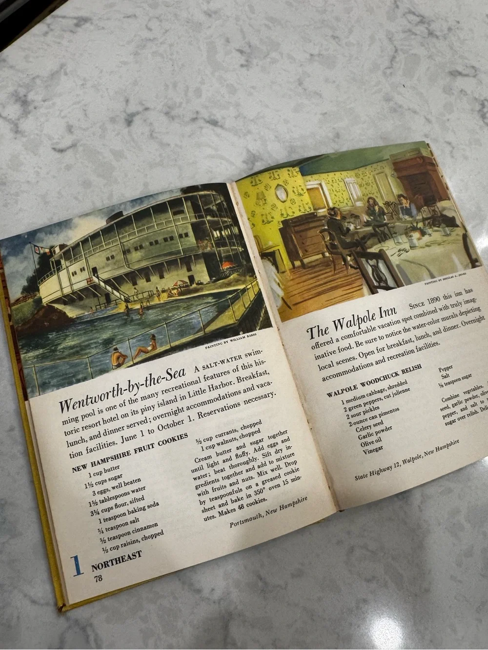 1950 Ford Treasury of Favorite Recipes from Famous Eating Places HC Cookbook 🍽️